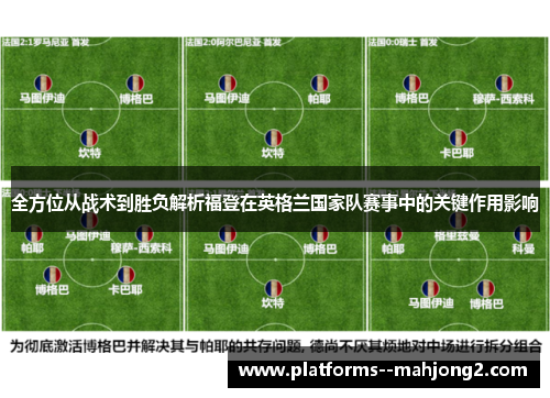 全方位从战术到胜负解析福登在英格兰国家队赛事中的关键作用影响 全方位从战术到胜负解析福登在英格兰国家队赛事中的关键作用影响